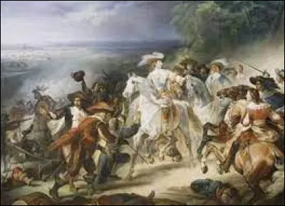 Ce 19 mai, à la bataille de Rocroi, Louis de Bourbon-Condé dit plus tard "le Grand Condé", remporte sur l'armée espagnole une victoire décisive dans la guerre de Trente ans : c'était en ...