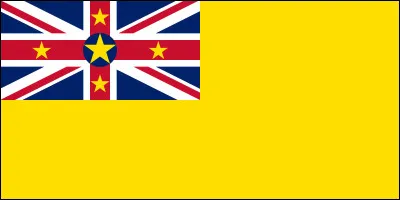 Quel pays insulaire possède un drapeau à dominance jaune ?