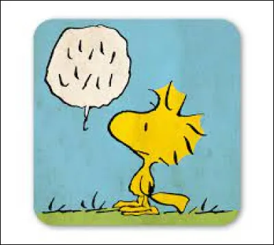 Quel nom porte l'oiseau de la bande dessinée "Peanuts" ?