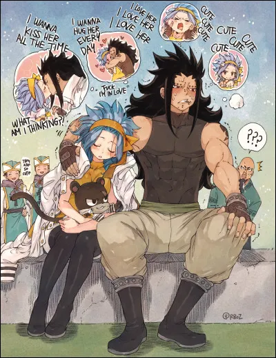 Quel est le nom de couple de Gajeel et Reby/Levy ?