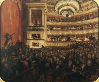 Quelle pièce de théâtre entraîne une célèbre ''bataille'' entre classiques et modernes ?