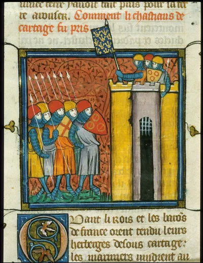 Selon des témoignages, quelles auraient été les actions du sultan de Tunis en cas de débarquement d'une force militaire chrétienne ?