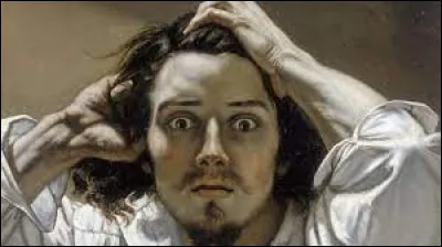 Le peintre, qui a réalisé cet autoportrait "le Désepéré, et aussi "Un enterrement à Ornans", c'est ... Courbet.