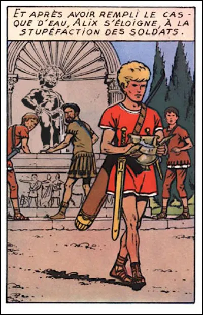 Une des scènes banales de la vie quotidienne et antique... Enfin, presque ! Saurez-vous retrouver le "détail qui tue" ?