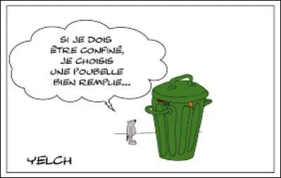 A Paris, une poubelle est considérée comme une arme mortelle !
