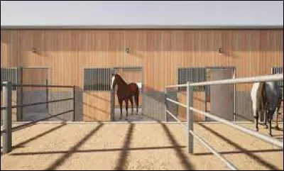 Quel enclos à chevaux a donné un synonyme populaire du mot ''lit'' ?