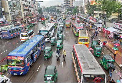 Si le niveau de la mer augmente encore d'un mètre, une partie du Bangladesh sera inondée. À quel pourcentage ?