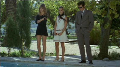 Dans quel film Jane Birkin perturbe-t-elle le couple Alain Delon Romy Schneider en 1968 ?