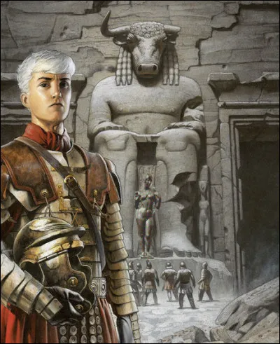 L'action de cet album se passe principalement en Crète, mais concentrons-nous tout de même sur quelques détails...