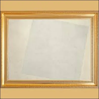 À quel peintre doit-on le tableau ''Carré blanc sur fond blanc'' ?