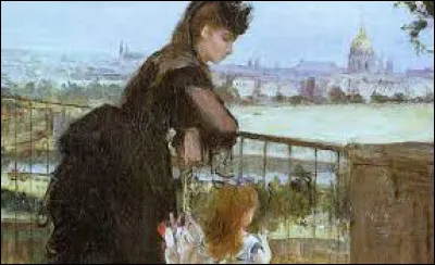L'artiste peintre impressionniste, auteur de ce tableau, c'est ... Morisot