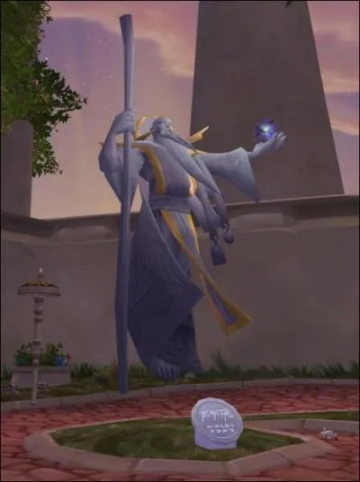 A qui est ddie cette statue ?