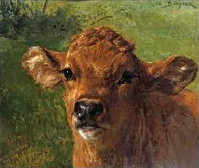 Huile sur toile datant de 1878, ''Tête de veau'' est un tableau naturaliste. Quel peintre est l'auteur de cette huile ?
