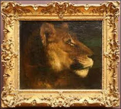 Parmi ces trois romantiques, lequel a réalisé, vers 1819, cette toile intitulée ''Tête de lionne'' ?