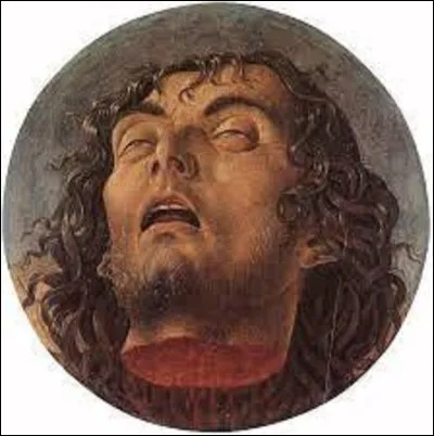 Quel peintre de la Renaissance a peint cette tempera sur bois intitulée ''Tête de Saint-Jean-Baptiste'', entre 1465 et 1470 ?
