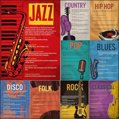 Je te donne dautres styles de musique, quel est ton préféré ?