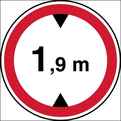 Qu'indique ce panneau ?