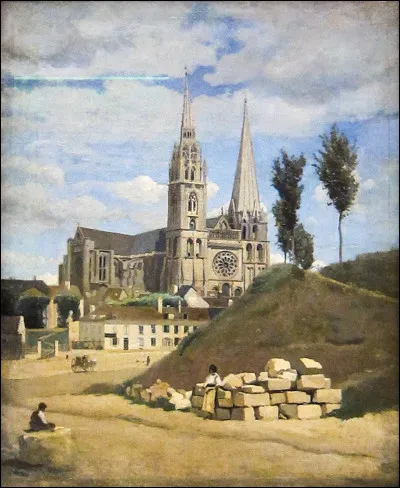 Qui a peint "La cathédrale de Chartres" ?