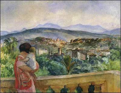 Qui a peint "Cannes au printemps" ?