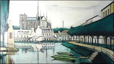 Qui a peint "Vue de ville, Amiens" ?