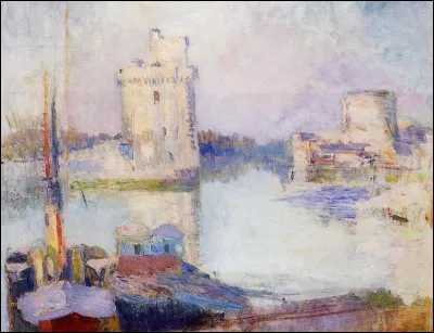 Qui a peint "La Rochelle, le port" ?