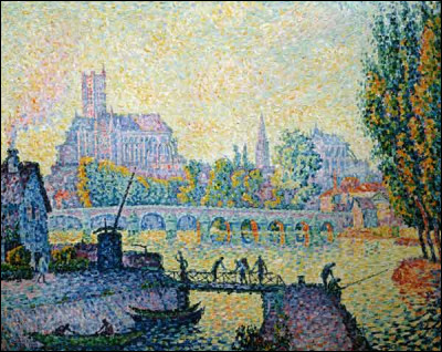 Qui a peint "Pont à Auxerre" ?