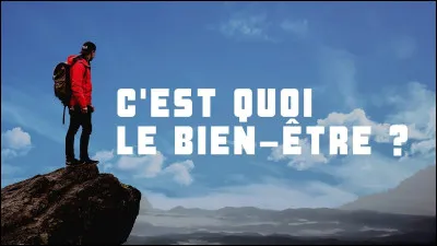 Il n'y a pas de mal à se faire du bien !