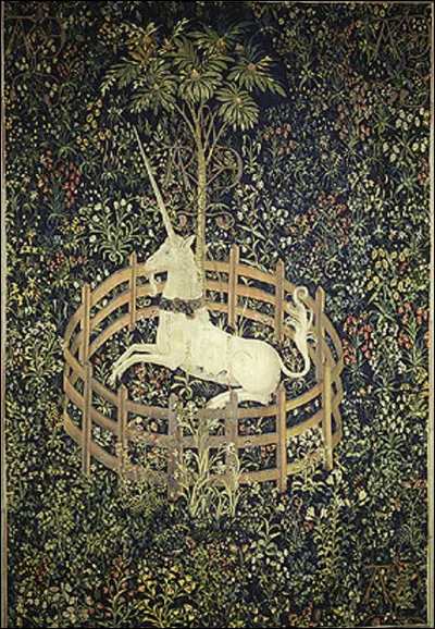 Quel est ce style artistique caractérisé par un fond fait d'une multitude de petites plantes et de fleurs ?