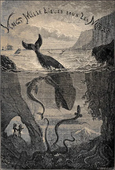 Quel est l'auteur du roman d'aventures, vingt mille lieues sous les mers ?