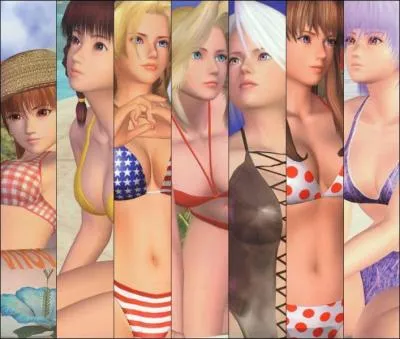 Les hrones de quelle saga de jeux videos ont elles leur propre jeu de beach-volley ?