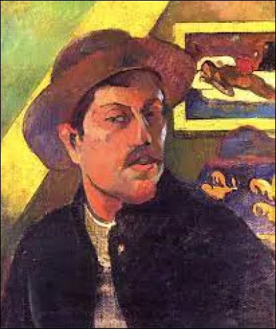 Le peintre, auteur de cet autoportrait c'est ... Gauguin