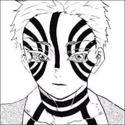 De quelle couleur sont les yeux de Akaza ?