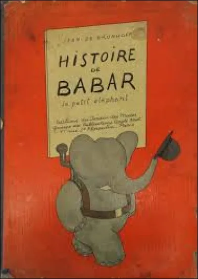 Où part Babar selon le titre d'un livre de 1965 ?