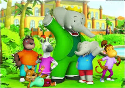 Dans quelle langue est écrite la première strophe de la chanson des éléphants ?