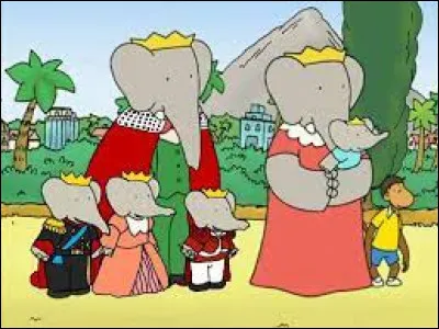 Avec Pom, Flore et Isabelle quel est le prénom du quatrième enfant de Babar ?
