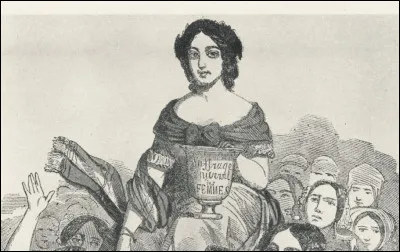 Cette militante pour les droits des femmes, très active en 1848-1850, c'est ... Deroin