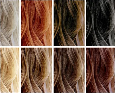 De quelle couleur sont tes cheveux ?