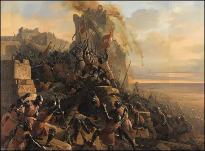 La fin des États latins d'Orient posa la question de l'avenir des ordres monastiques et de leurs propriétés, dont la confiscation fut envisagée, comme l'ordre des Hospitaliers, qui fut contraint de se replier sur l'île de Chypre.
Quelle île eurent-ils conquis en 1310 afin de retrouver une liberté d'action impossible à avoir en restant sur Chypre ?