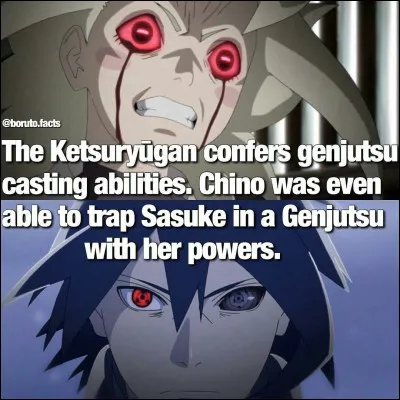 Qui a le ketsuryugan ,