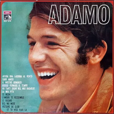 Quel est le prénom de monsieur Adamo ?