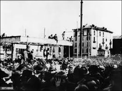 Le 28 avril 1945, Mussolini est exécuté : par qui ?