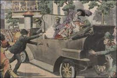 Nous sommes en 1914, l'archiduc François-Ferdinand est assassiné à Sarajevo le 28 ...