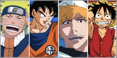 One Piece, Naruto, Dragon Ball Z, Bleach , lequel préfères-tu ?
