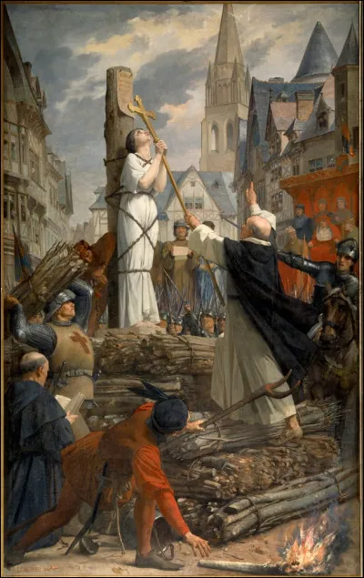 Ce 30 mai, Jeanne d'Arc est brûlée à Rouen : c'était en ...