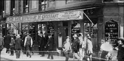 Quel homme politique a &eacute;t&eacute; assassin&eacute; au restaurant ''Caf&eacute; du Croissant'' en 1914 ?