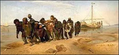 Réalisé entre 1870 et 1873, ''Les Bateliers de la Volga'' est un tableau exécuté par un ambulant. Quel artiste a peint cette huile sur toile ?