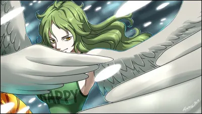 Elle est une femme-harpie, alliée de Joker. Elle est chargée de garder l'île de Punk Hazard et d'espionner les événements qui s'y déroulent. 
Qui est-ce ?