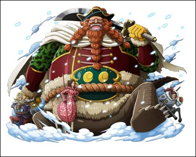 Il est un ancien capitaine pirate devenu un centaure après les tragiques évènements de Punk Hazard. 
Qui est-ce ?