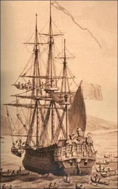 Le 1er août 1785, les deux frégates "La Boussole" et "L'Astrolabe" partent de Brest pour une expédition autour du monde : il s'agit de l'expédition de ...