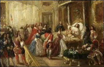 Ce 1er septembre, après un très long règne, Louis XIV meurt à Versailles : c'était en ...